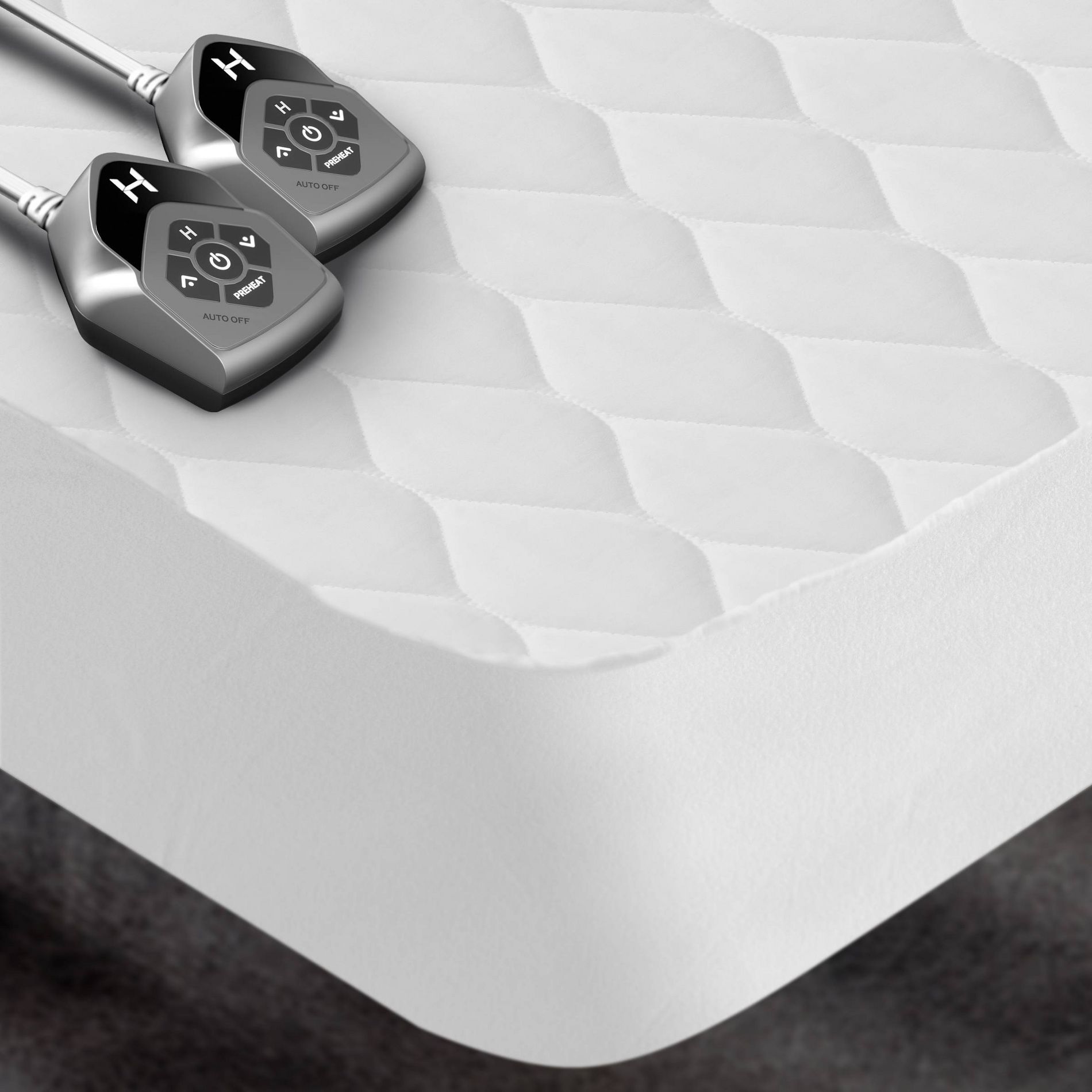 Biddeford King Electric Heated Quilted Mattress Pad