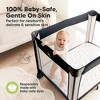 KeaBabies 2-Pack Isla Mini Crib Sheets, Pack and Play Sheets Fitted, Pack N Play Sheets, Fitted Crib Sheet - 4 of 4