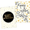 Shine On Gold Decor Set 132pc - Barker Creek: Teacher Decorations, Bulletin Board Cutouts, Office Presentation Accessories - image 4 of 4