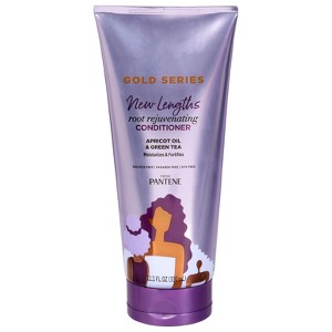 Pantene New Lengths Root Rejuvenating Apricot Oil & Green Tea Conditioner 11.1 fl oz - 1 of 3