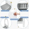2 Step Toddler Stool with Handrail, Non-Slip Kids Step Stool for Bathroom Sink, Potty Training, Safe Stool for Kitchen Counter, Dual Height Design - 2 of 4