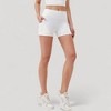 Anna-Kaci Active Women's High Waist Workout Shorts with Side Pockets and Seam-Contoured Fit for Flexible Movement - 3 of 4