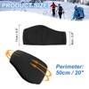 Unique Bargains Polar Fleece Stretchy Running Jogging Sweatband Ear Warmer Headband - 2 of 3