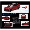 Alfa Romeo Giulia GTA Rosso GTA Red with Carbon Top 1/64 Diecast Model Car by BBR - 3 of 3