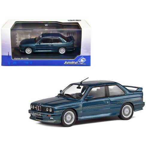 1989 BMW E30 M3 Alpina B6 3.5S Alpina Blue Metallic 1/43 Diecast Model Car  by Solido