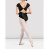 Women's Mirella Black Glow Cap Sleeve Leotard - Bloch - 2 of 4