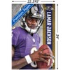 Trends International NFL Baltimore Ravens - Lamar Jackson 18 Unframed Wall Poster Prints - 3 of 4