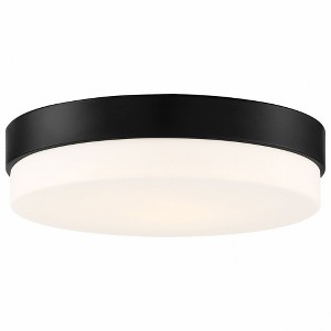 Access Lighting Roma 1 - Light Flush Mount in  Matte Black - 1 of 4