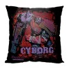Marvel Spider-Man Across The Spiderverse Here Comes Cyborg Throw Pillow 18x18 Inches - 2 of 3
