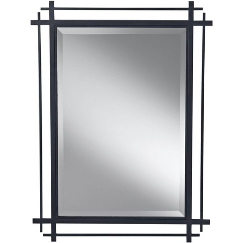 Generation Lighting Ethan Antique Forged Iron 27 1/4" x 37" Wall Mirror - image 1 of 4