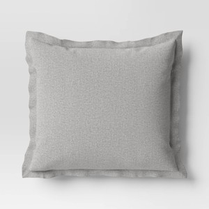 26"x25" Woven Outdoor Deep Seat Back Cushion - Threshold™ - 1 of 4