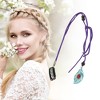 Unique Bargains Women's Leaf Braided Hair Chain 1 Pc - 4 of 4