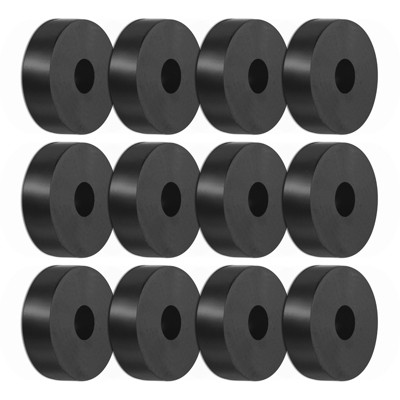 Unique Bargains Mechanical Anti-Vibration Durable Multipurpose Rubber Isolation Washers Black