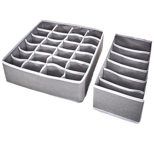 The Lakeside Collection Drawer Organizers for Dressers, Closet - Sweater, Linen Organizer - 1 of 4
