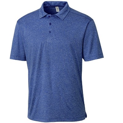 Clique Charge Active Mens Short Sleeve Polo - Blue Heather - Xxl : Target