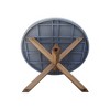 International Concepts Teak Round Outdoor Patio Dining Table with Polystone Top - 3 of 4
