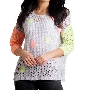 Women's Bubbles Crochet Top - french kyss - 1 of 4