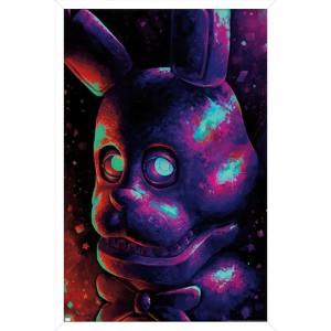 Trends International Five Nights at Freddy's - Neon Heat Framed Wall Poster Prints - 1 of 4
