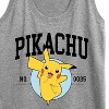 Women's - Pokémon - Pikachu Collegiate Graphic Racerback Tank - 2 of 4