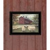 "Hancock Sheep" By Pam Britton, Ready to Hang Framed Print, Black Frame - 2 of 4