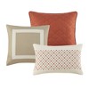 Gracie Mills 7-Piece Transitional Color Block Comforter Set - 4 of 4