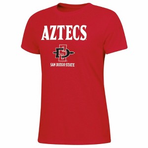 NCAA San Diego State Aztecs Women's Crew Neck T-Shirt - 1 of 3