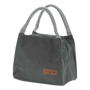 Unique Bargains Reusable Insulated Lunch Tote Bag with Large Capacity for Office Work Picnic Beach or Travel - 1 of 4