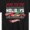 Boys' - Hot Wheels - Home For The Christmas Short Sleeve Graphic T-Shirt - 2 of 4