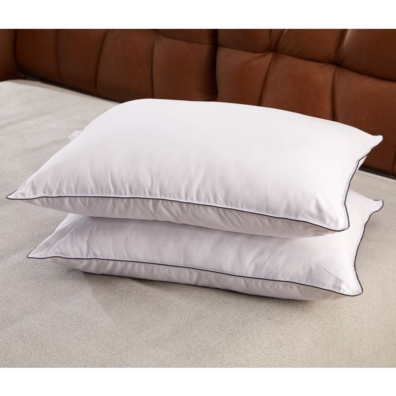 Cheer Collection Set of 2 Adjustable Layered Pillows, 5 of 10