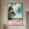 Art Remedy Palms Under the Sun Colorful Coastal Wall Art Framed - 2 of 4