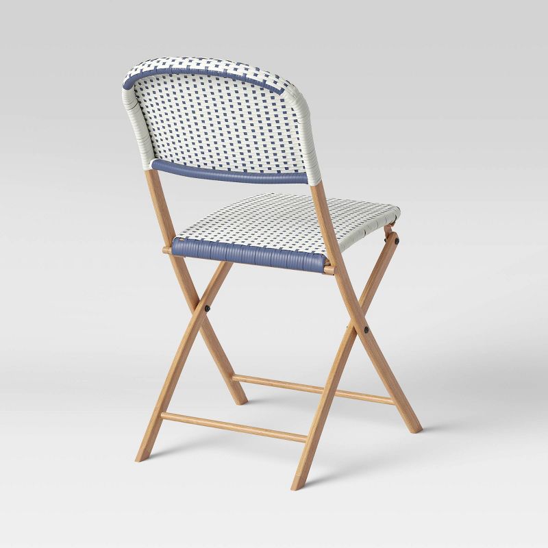 French Café Outdoor Patio Dining Chairs Folding Chairs - Opalhouse™, 3 of 8