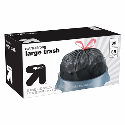 up & up trash bags