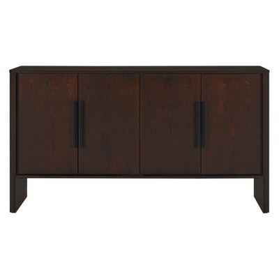 Bella Depot 59''W 4-Door Large Storage Sideboard with Adjustable Shelves