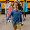 Mightly Boys & Girls Fair Trade Organic Cotton Long Sleeve Pocket T-shirt - 2 of 4