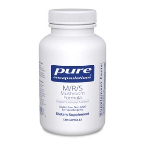 Pure Encapsulations M/R/S Mushroom Formula - Hypoallergenic - Promotes Immune Health and Provides Broad-Spectrum Physiological Support - 120 Capsules - 1 of 4