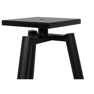 Monolith Black Steel and MDF 18in Speaker Stand