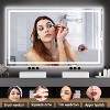 Coucheta 60x36" LED Bathroom Mirror - Smart Anti-Fog Vanity with Dimmable Back & Front Lighting, Memory Function & Shatter-Proof Design - 4 of 4