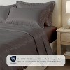 Delara 100% Organic Viscose Derived from Bamboo Fitted Sheet - Deep Pocket, Soft Cooling Bed Sheet, Secure Fit for Mattresses Up to 18” - 4 of 4