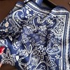 Anna-Kaci Women's Satin Scarf with Classic Paisley Print 27×27 Inches - 3 of 4