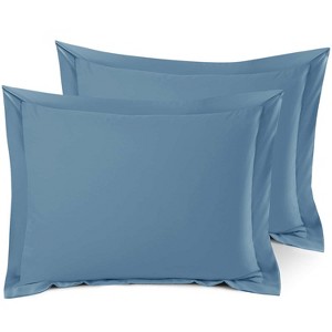 Nestl Soft Pillow Shams Set of 2, Double Brushed Microfiber Pillow Covers, Premium Pillow Shams With 1.5” Flange - 1 of 4