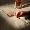 Viski Liminal Universal Crystal Wine Glass, Ultrathin Lightweight Clear Drinking Glasses, Elegant Stemmed Glassware,  23 oz, Set of 2 - 4 of 4