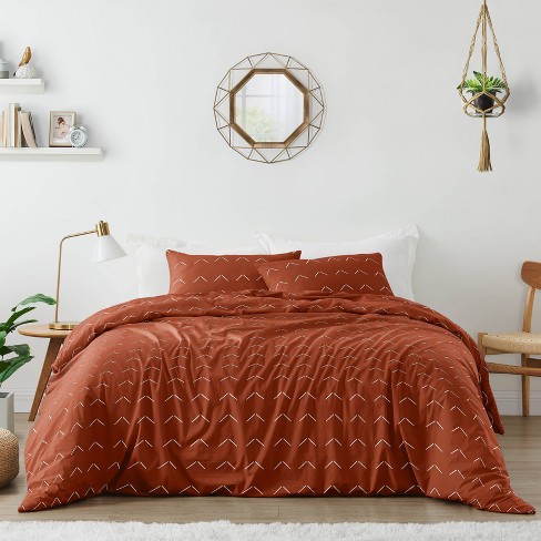 Target burnt shop orange comforter