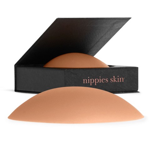 Nippies Nipple Pasties - Adhesive Silicone Breast Covers, Coco