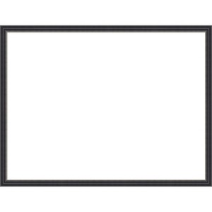 Amanti Art Stylish Black Narrow Framed Dry Erase Magnetic Board - 1 of 4