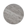 Syemin End Tables Round 2-Tier End Tables with Storage Shelf, Rustic Coffee Table, Small Side Table, Living Room Furniture, Gray, 20"*20"*20.5" - 4 of 4
