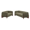 Christopher Knight Home Emma 2 Pieces Living Room Boucle Upholstered Sofa Set, Green - 2 of 4