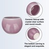 Unique Bargains Ice Crack Decoration Gong Fu Tea Cup 4 Pcs - 4 of 4