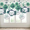 Big Dot of Happiness Par-Tee Time - Golf - Birthday or Retirement Party Hanging Decor - Party Decoration Swirls - Set of 40 - 3 of 4