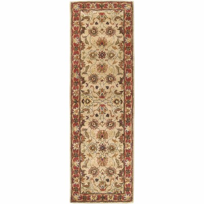 Hauteloom Cherryfield Hand Tufted Brown & Rust 1001 Wool Rug