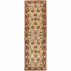 Hauteloom Cherryfield Hand Tufted Brown & Rust 1001 Wool Rug - 1 of 4